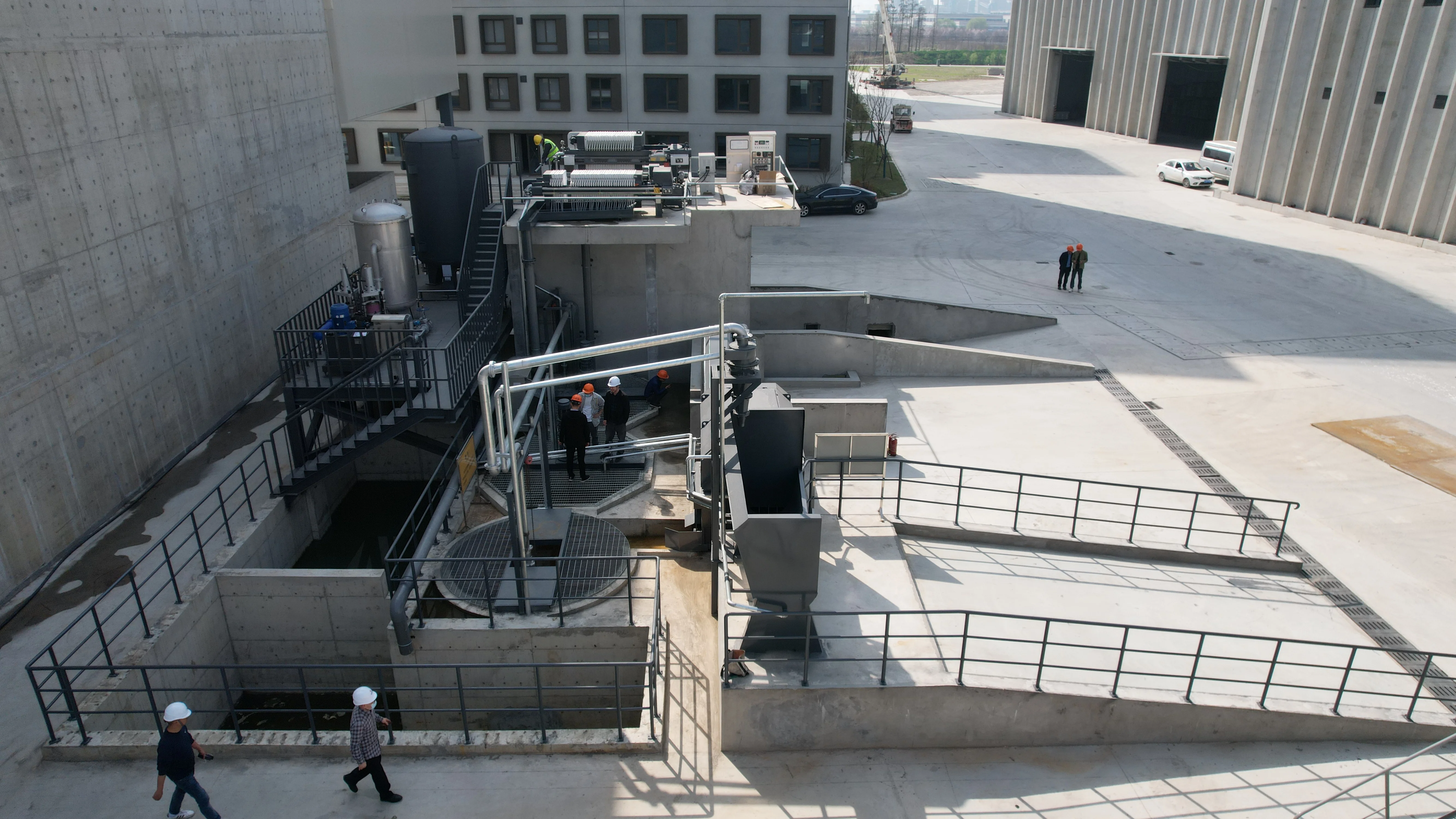 Auswirkungen und Wiederverwendung von Abwasser aus Betonmischanlagen
